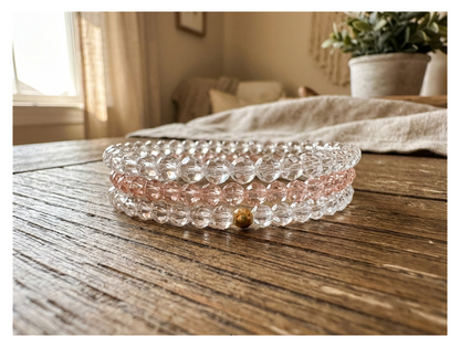 Handmade with Love Sparkling Trio Bracelet Set