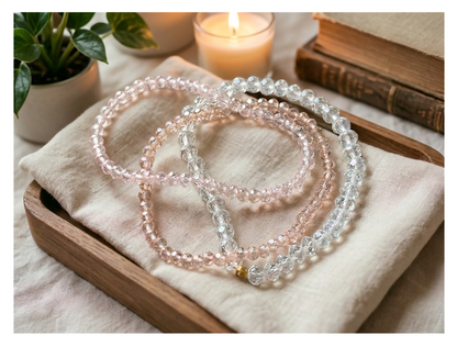 Handmade with Love Sparkling Trio Bracelet Set